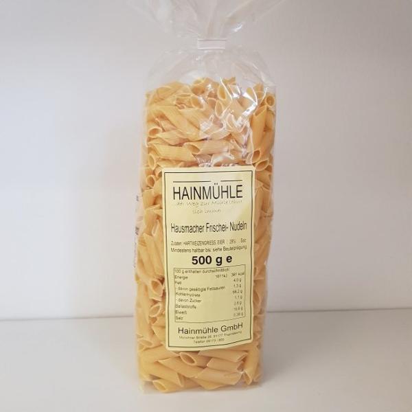 Penne Nudeln aus der Mühle Mehl aus der Hainmühle